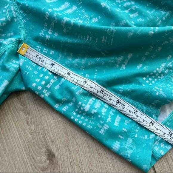 Lululemon Men’s Pace Breaker Running Short Lined Size Small Turquoise Pattern - Picture 9 of 12